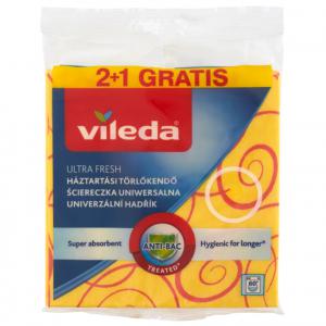 Vileda Ultra Fresh mikroszálas háztartási törlőkendő 3 db