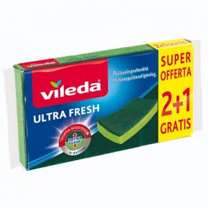 Vileda Ultra Fresh súrolószivacs 2+1db