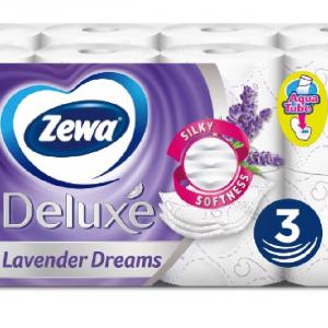 Zewa Deluxe Lavender Dreams toalettpapír 3 rétegű 16 tekercs