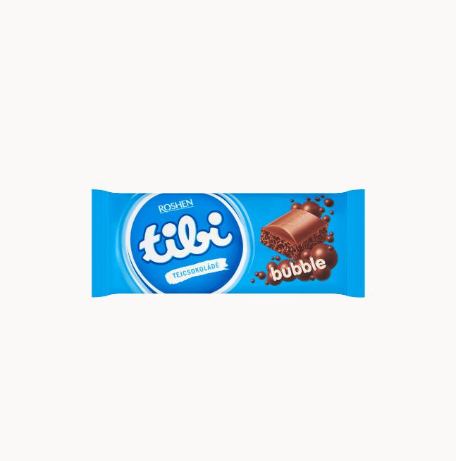 Tibi Bubble tejcsokoládé 80 g