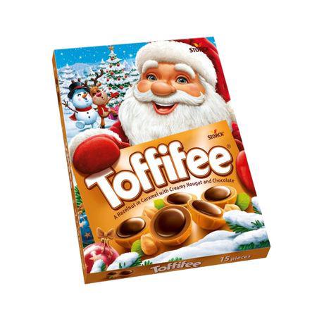 Toffifee mogyoró karamellben, mogyorós nugátkrémmel és csokoládéval 250g karácsonyi kép