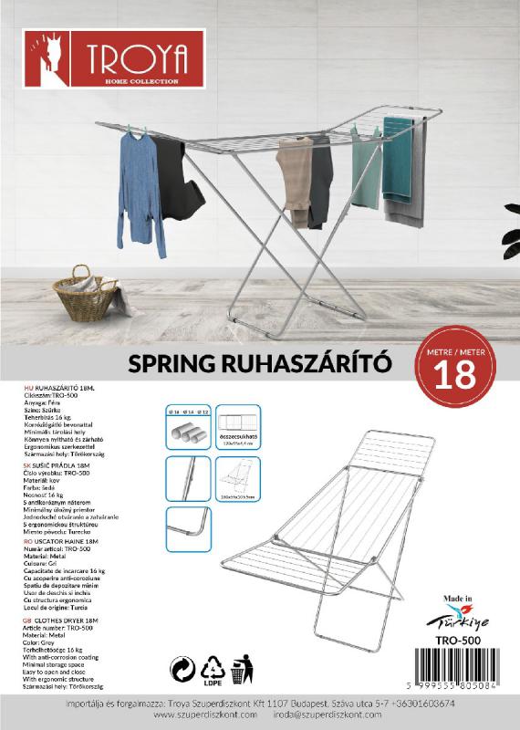 Troya Ruhaszárító SPRING 18 M Classic