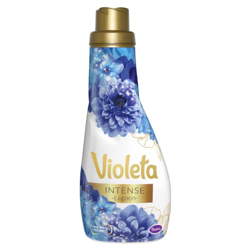 VIOLETA öblítő koncentrátum mikrokapszulákkal, lagoon, 900 ml - kék