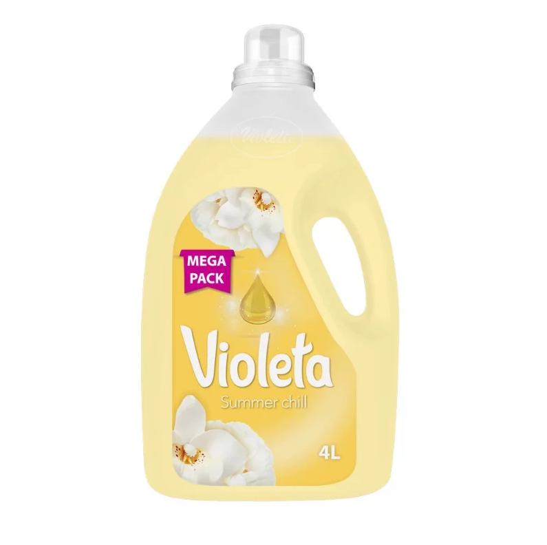 VIOLETA öblítő summer chill, 4 L - sárga