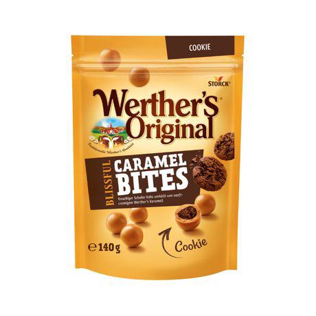 Werthers  Original Caramel bites cookie 140g