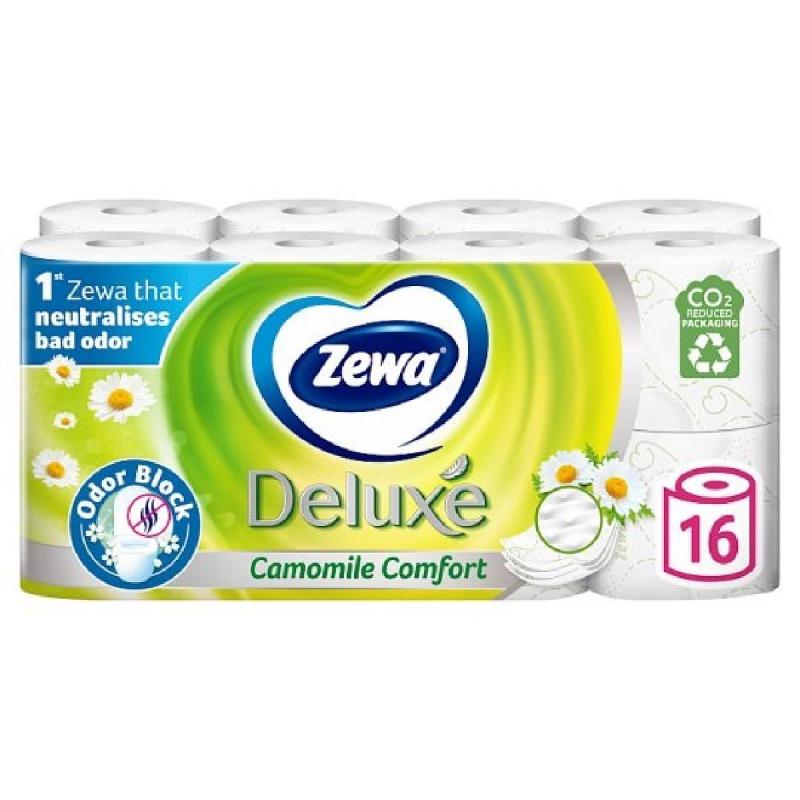 Zewa Deluxe Camomile Comfort toalettpapír 3 rétegű 16 tekercs