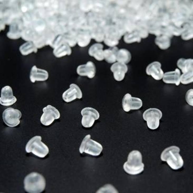 1 pár szilikon fülbevaló rögzítő