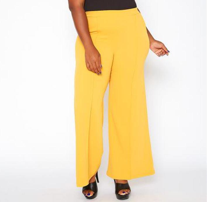 44-es/L-es bővülő szárú alkalmi nadrág