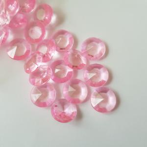 12mm-es gyémánt alakú dekorkő, strasszkő dekor