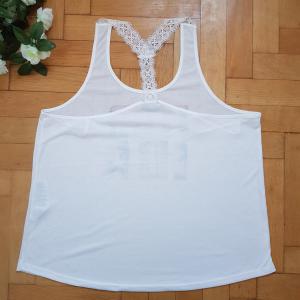 46-os csipkés pántos póló, felső