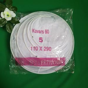 5 karikás menyasszonyi alsószoknya, abroncs