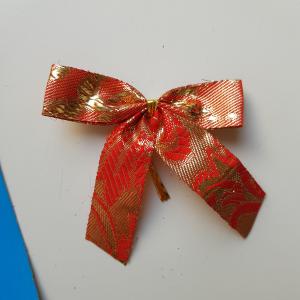 6db-os karácsonyi masni dísz csomagoláshoz, ajándékokra, karácsonyfára