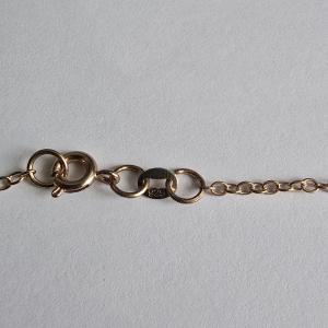 Aranyszínű minimalista nyaklánc