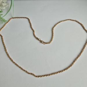 Aranyszínű sodort nyaklánc