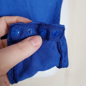 Egyedi készítésű királykék színű szexi, csipkés body