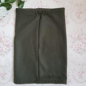 Horgász / vadász egyszínű khaki zöld  csősál, polár sál, nyakmelegítő, arcmelegítő