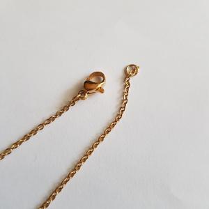 Mosolygós szív díszes ékszerszett: nyaklánc + fülbevaló