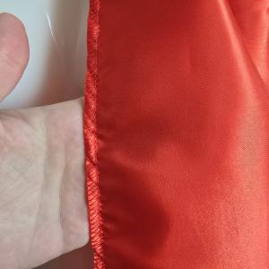 Piros színű szatén sál, kendő, vállkendő, stóla