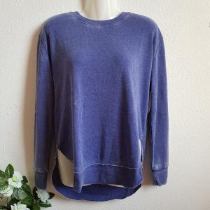 S-es lila színű, extrán puha melegítő felső, pulóver, pulcsi