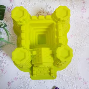Vár alakú szilikon sütőforma, kuglóf sütőforma