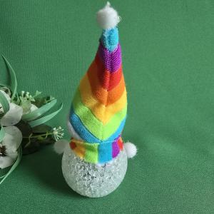 Világító hóember dísz, karácsonyi asztaldekoráció