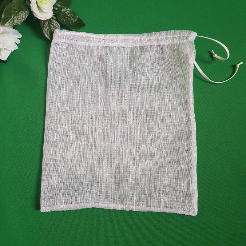 Fehér öko zsák, öko zacskó, újrahasználható környezetbarát bevásárló tasak