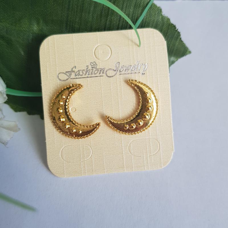 Hold alakú fülbevaló