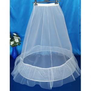1 karikás fodros menyasszonyi alsószoknya, abroncs – Ø85cm