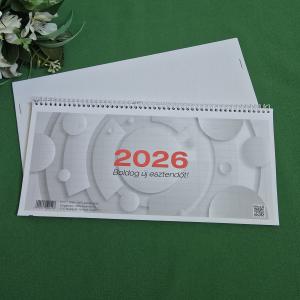 24TA asztali naptár hátlappal