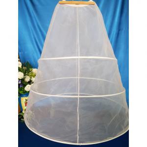 3 karikás menyasszonyi alsószoknya, abroncs