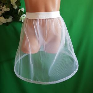 37cm hosszú, 1 karikás kisgyerek alsószoknya, abroncs, lépéskönnyítő - Ø45cm