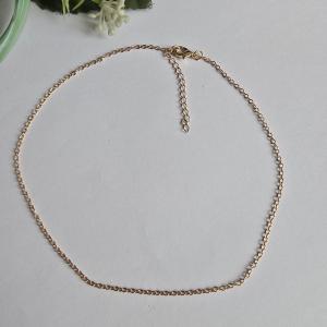 Aranyszínű minimalista nyaklánc