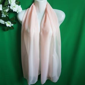 Barack színű muszlin sál, kendő, vállkendő, stóla