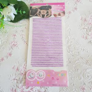 Lila színű öntapadós strasszkövek dekoráláshoz