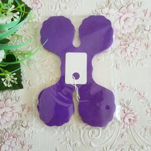 Sötétlila színű papír girland, dekorációs füzér