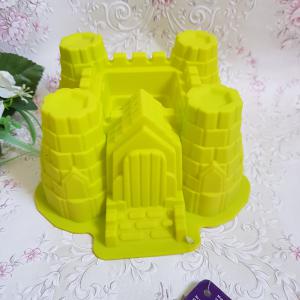 Vár alakú szilikon sütőforma, kuglóf sütőforma