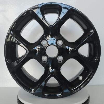 5,5x15 Renault Twingo orig. 4x100 36 black 60.1 könnyűfém keréktárcsa