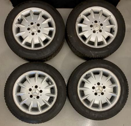 5x112 16" gyári Mercedes alufelni garnitúra