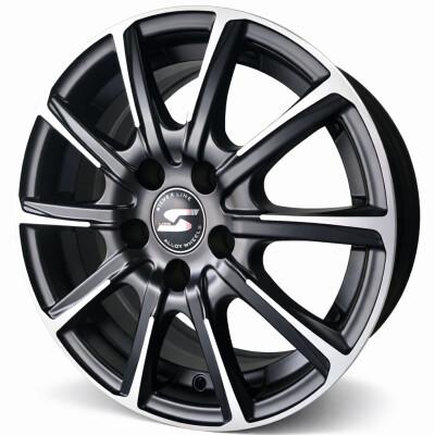 6,0x14 Brooklyn 5x100 35 MBP 57.1 könnyűfém keréktárcsa - Silverline alufelni