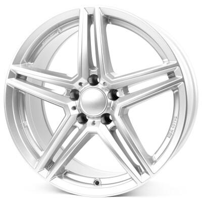 6,5x16 M10 5x112 49 silber 66.6 könnyűfém keréktárcsa