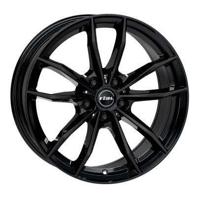 7,5x18 X12 5x112 25 Black 66.6 könnyűfém keréktárcsa