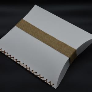 Urna szóró párna - környezetbarát natúr fehér