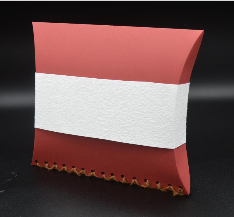 Urna szórópárna -  kis méret cseresznye  színben