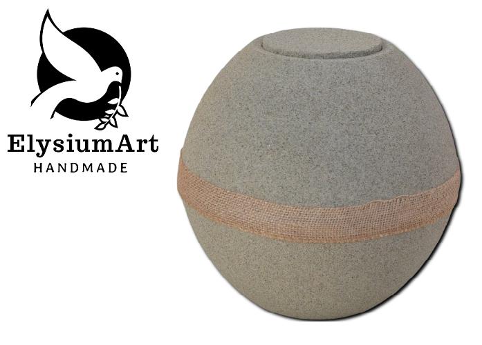 Vizi Urna gömb lebomló kvarc homok sima tetővel