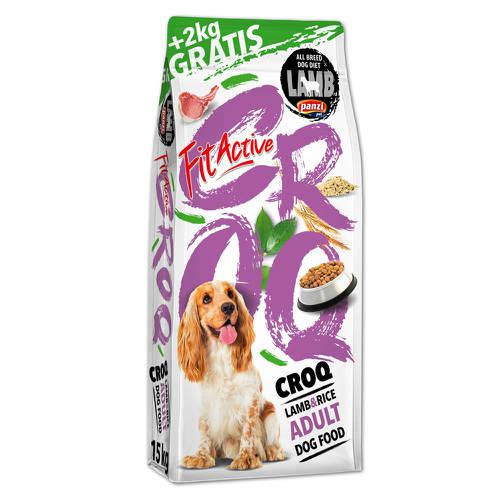 FitActive CROQ Premium Lamb&Rice; Adult - száraztáp (bárány,rizs) felnőtt kutyák részére (15kg)