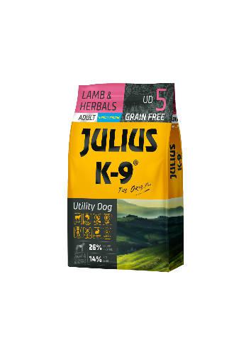 Julius K-9 Utility Dog Hypoallergenic Lamb,herbals Adult (bárány,gyógynövény) száraztáp - Felnőtt kutyák részére (Hipoallergén - 10kg)