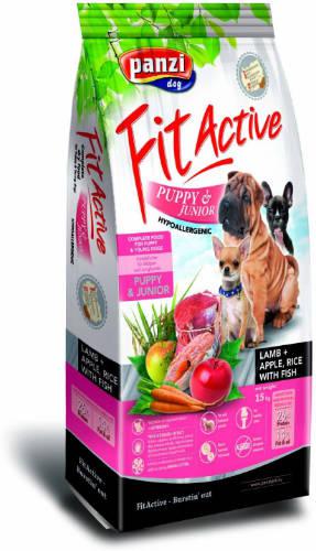 Panzi FitActive Hypoallergenic Puppy Lamb (bárány,rizs,alma) száraztáp - Kölyök kutyák részére (Hipoallergén - 15kg)