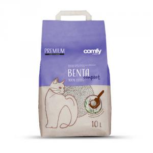 Comfy Benta Compact Standard - csomósodó, illatosított (levendula) macskaalom (10 liter)