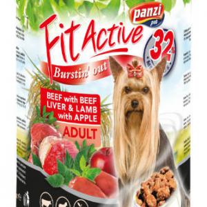 FitActive konzerv Adult - nedveseledel (marha,máj,bárány) felnőtt kutyák részére (415g)