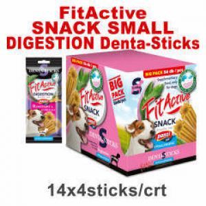 FitActive SNACK Denta-Sticks Hypoallergenic Digestion "S" - jutalomfalat (rozmaring, kurkuma) kutyák részére (14db/140g)